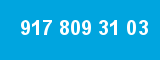 917 809 31 03 917 809 31 03